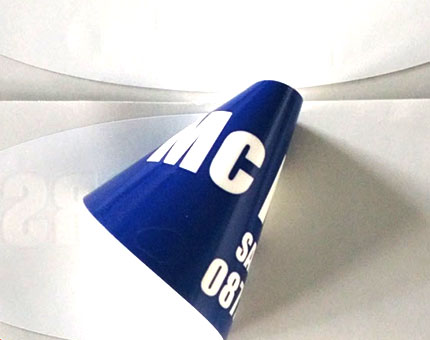 反印正看玻璃贴