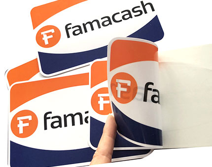 正反印耐晒标贴