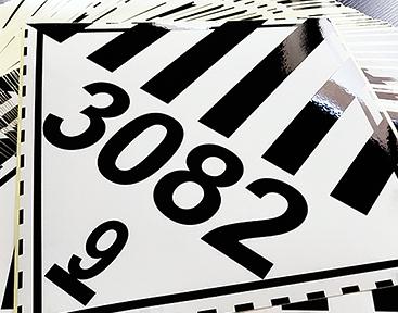 九类BS5609危化品标签